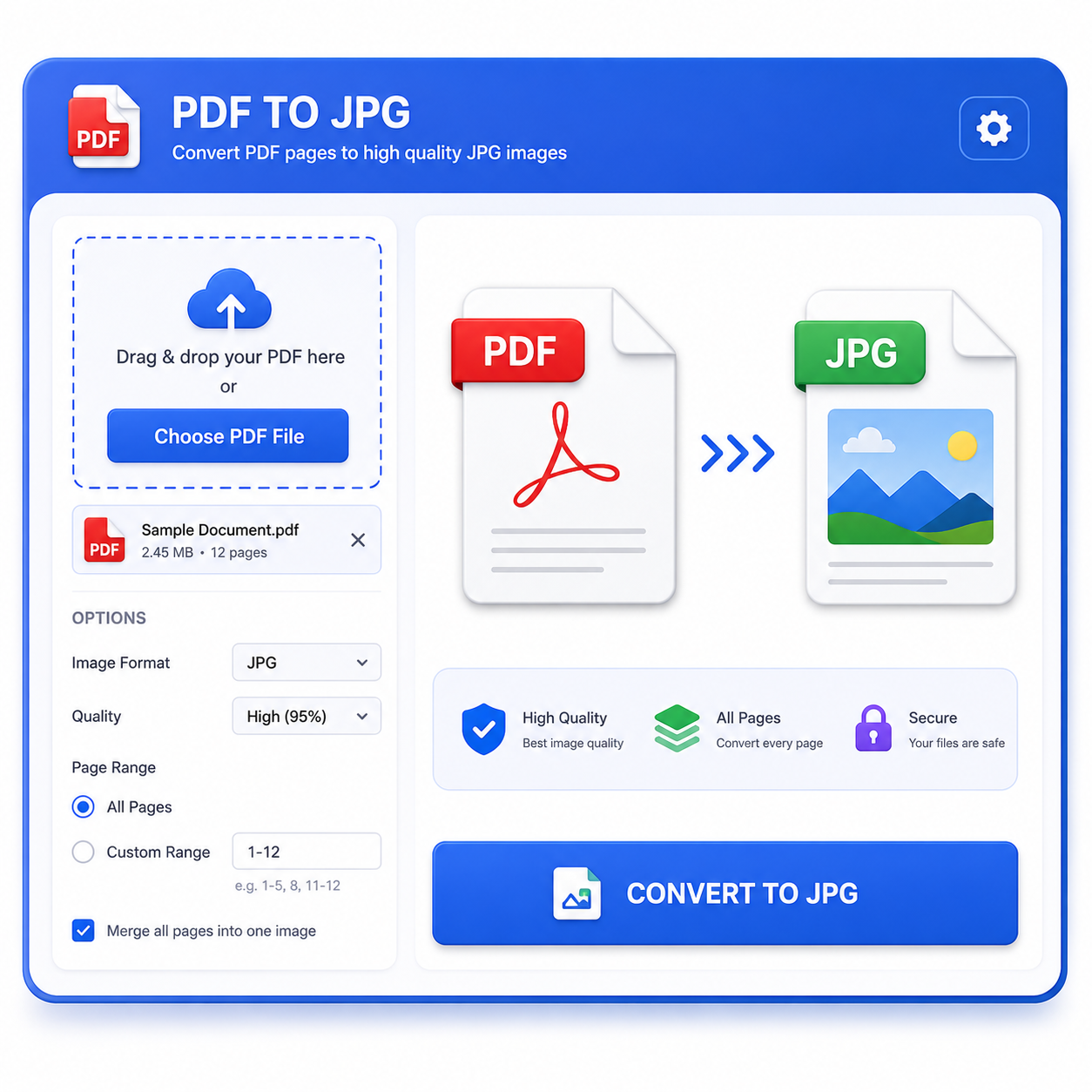 PDF to JPG